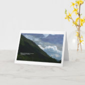 Mt Webster: whitman Quote Card Kaart (Gele Bloem)