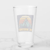 Mt. Whitney California Retro Turquoise Glas (Achterkant)
