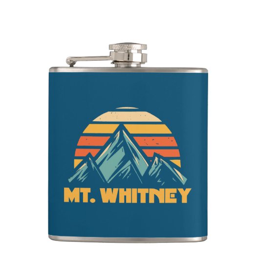 Mt. Whitney California Retro Turquoise Heupfles (Voorkant)