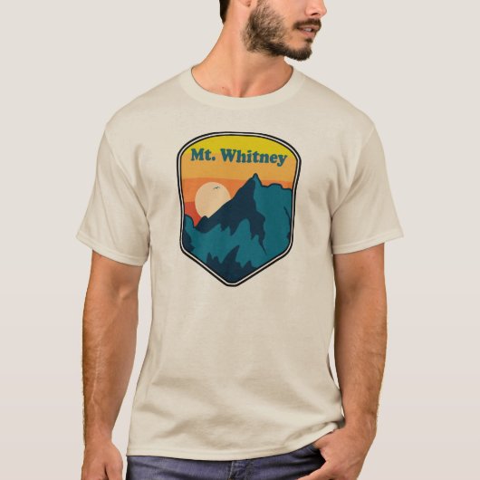 Mt. Whitney California Sunrise T-shirt (Voorkant)