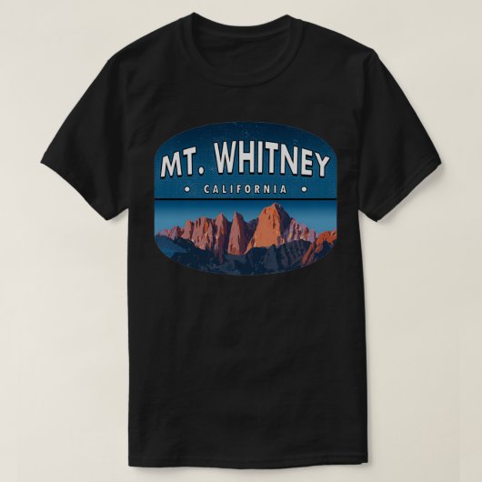 Mt Whitney Classic T-shirt (Design voorkant)