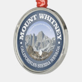 Mt Whitney Metalen Ornament (Links)