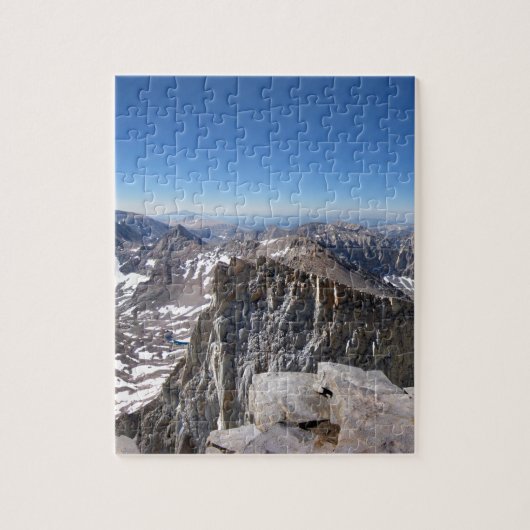 Mt Whitney Summit - John Muir Trail - Sierra Legpuzzel (Verticaal)