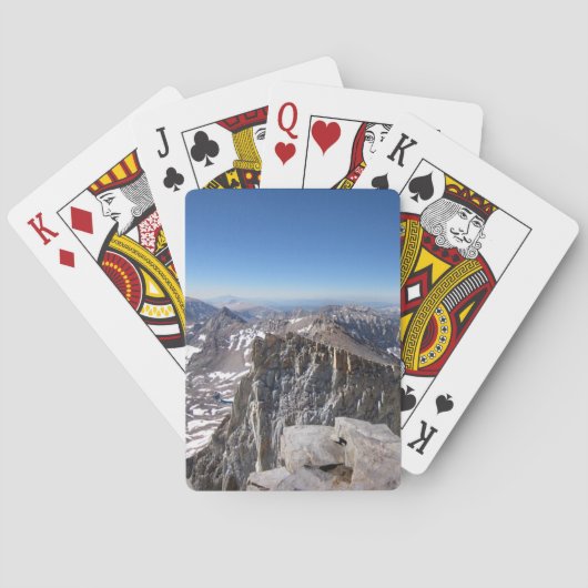 Mt Whitney Summit - John Muir Trail - Sierra Speelkaarten (Achterkant)