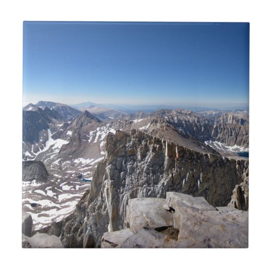 Mt Whitney Summit - John Muir Trail - Sierra Tegeltje (Voorkant)
