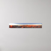 Mt Whitney Sunset Panorama - John Muir Trail Canvas Afdruk (Voorkant)