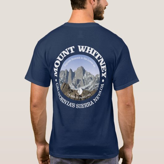 Mt Whitney T-shirt (Achterkant)
