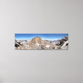 Mt Whitney Trail Crest Panorama - Sierra Canvas Afdruk (Voorkant)