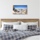 Mt Whitney Trail Junction John Muir Trail Canvas Afdruk (Insitu (Slaapkamer))