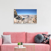 Mt Whitney Trail Junction John Muir Trail Canvas Afdruk (Insitu (Woonkamer))