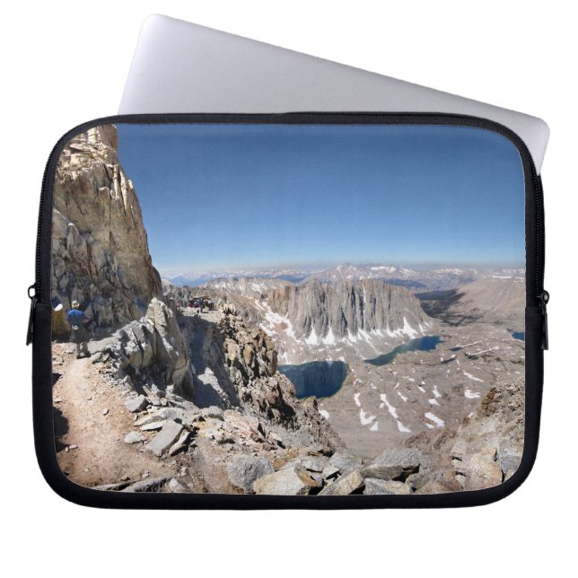 Mt Whitney Trail Junction John Muir Trail Laptop Sleeve (Voorkant)
