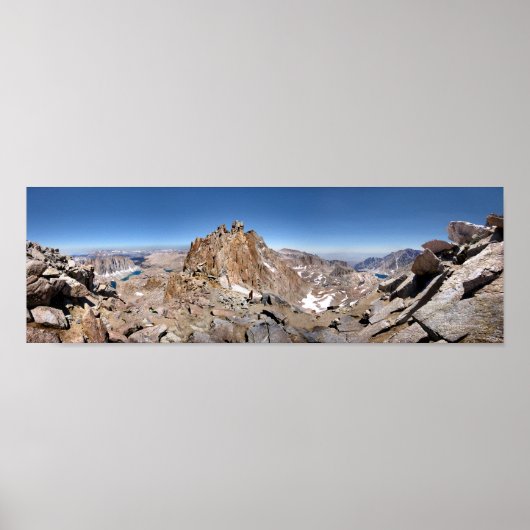 Mt Whitney Trailcrest - John Muir Trail Poster (Voorkant)