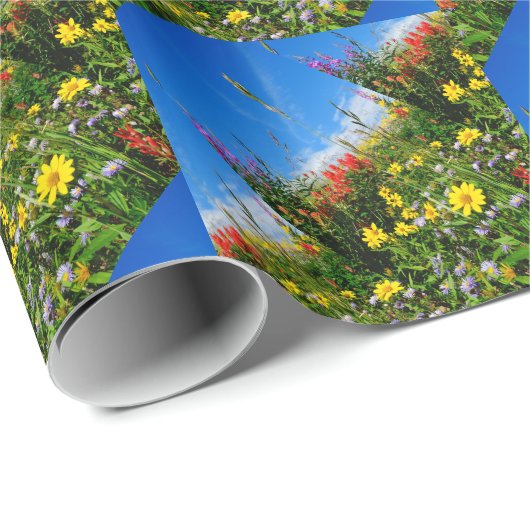 Mt. Wildbloemen Cadeaupapier (Rol Hoek)