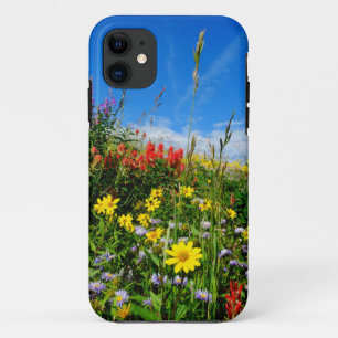 Mt. Wildbloemen iPhone 11 Hoesje