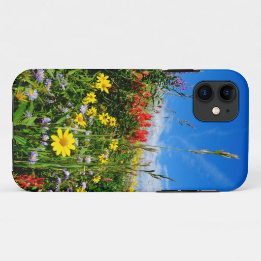 Mt. Wildbloemen Case-Mate iPhone Case (Achterkant (horizontaal))