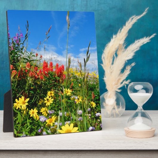 Mt. Wildbloemen Fotoplaat (Zijkant)