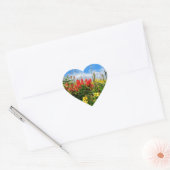 Mt. Wildbloemen Hart Sticker (Envelop)