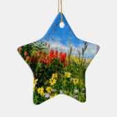 Mt. Wildbloemen Keramisch Ornament (Rechts)