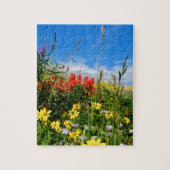 Mt. Wildbloemen Legpuzzel (Verticaal)