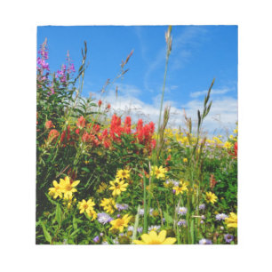 Mt. Wildbloemen Notitieblok