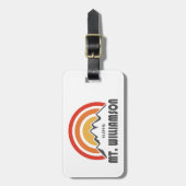 Mt. Williamson California Bagagelabel (Voorkant verticaal)