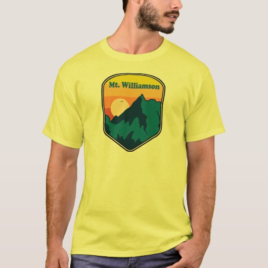 Mt. Williamson California Sunrise T-shirt (Voorkant)