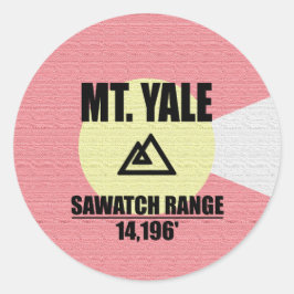 Mt. Yale Ronde Sticker
