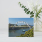 Mtamvuna Rivierbrug, Kwazulu-Natal Briefkaart (Staand voorkant)