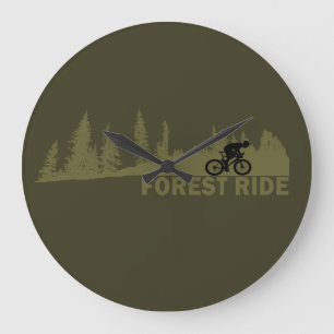 MTB-afdaling bosrit mountainbiken Grote Klok