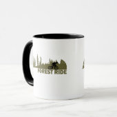 MTB-afdaling bosrit mountainbiken Mok (Voorkant links)