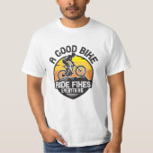 MTB - alles oplossen met ride T-shirt (Voorkant)