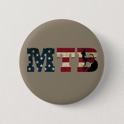 mtb amerikaanse vlag ronde button 5,7 cm (Voorkant)