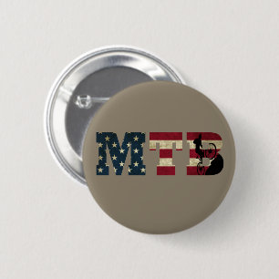 mtb amerikaanse  vlag ronde button 5,7 cm