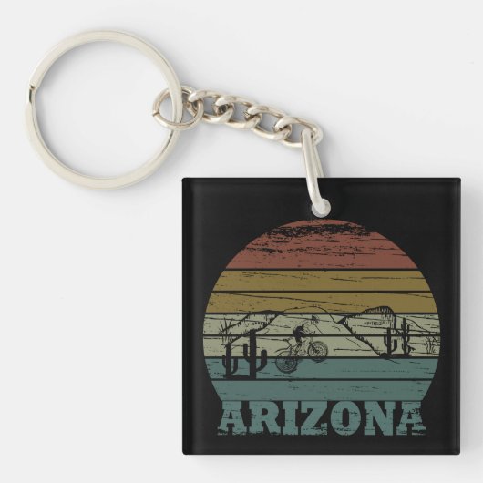 Mtb Az Sedona - Arizona Mountainbike Sleutelhanger (voorkant)
