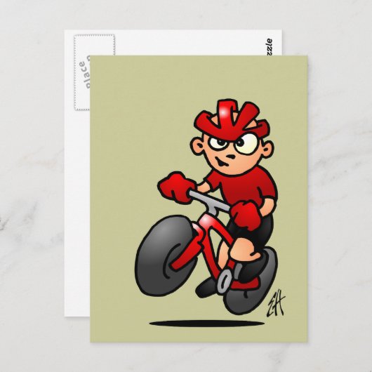 MTB BRIEFKAART (Voorkant / Achterkant)