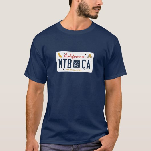 MTB Californië T-shirt (Voorkant)