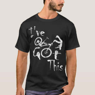 MTB Crash Ik heb een dalend breap cadeau T-shirt