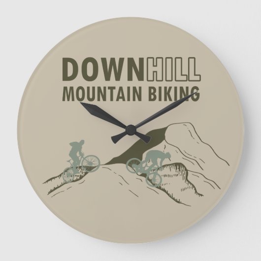 MTB Downhill Mountainbike Grote Klok (Voorkant)