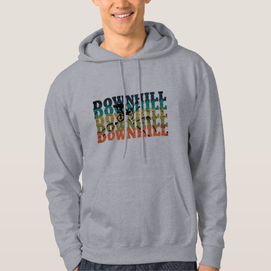 MTB Downhill Mountainbike Hoodie (Voorkant)