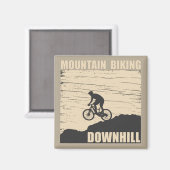 MTB Downhill Mountainbike Magneet (Voorkant / Achterkant)