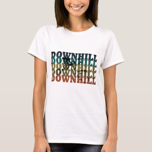 MTB Downhill Mountainbike T-shirt (Voorkant)