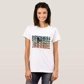 MTB Downhill Mountainbike T-shirt (Voorkant volledig)
