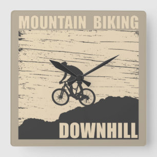 MTB Downhill Mountainbike Vierkante Klok