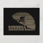 MTB downhill mountainbiken Feestdagenkaart (Voorkant)