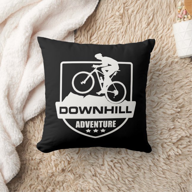 Mtb Downhill Mountainbiken Kussen (Deken)