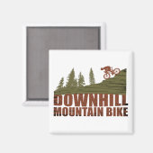 MTB downhill mountainbiken Magneet (Voorkant / Achterkant)