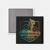 Mtb Downhill Mountainbiken Magneet (Voorkant / Achterkant)