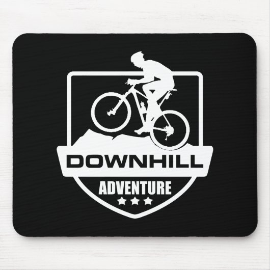 Mtb Downhill Mountainbiken Muismat (Voorkant)