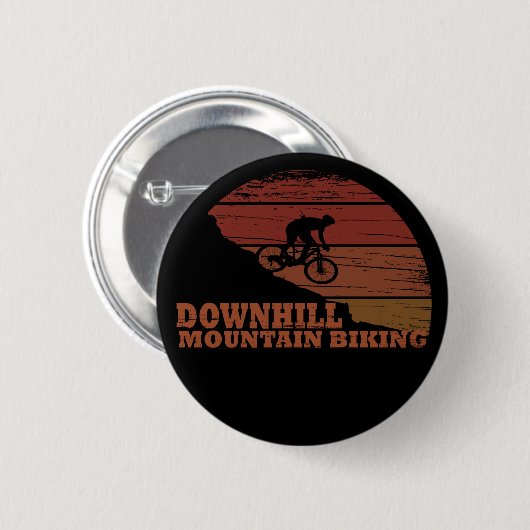MTB downhill mountainbiken Ronde Button 5,7 Cm (Voorkant /achterkant)