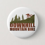 MTB downhill mountainbiken Ronde Button 5,7 Cm (Voorkant)